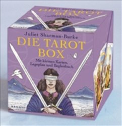 Die Tarot-Box, Set m. Tarotkarten (Mini) - Sharman-Burke, Juliet