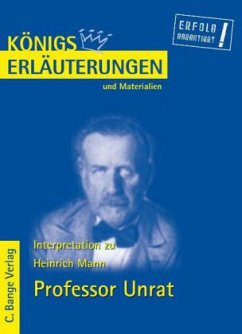 Heinrich Mann 'Professor Unrat'