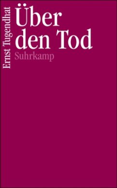 Über den Tod - Tugendhat, Ernst