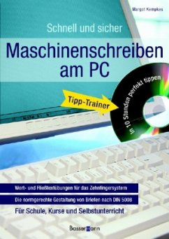 Maschinenschreiben am PC, m. CD-ROM - Kempkes, Margot