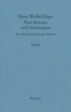 Von Sternen und Schnuppen I - Wollschläger, Hans