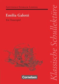 Emilia Galotti - Lessing, Gotthold Ephraim;Fuchs, Herbert;Mittelberg, Ekkehart
