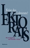 Krise des Lektorats?