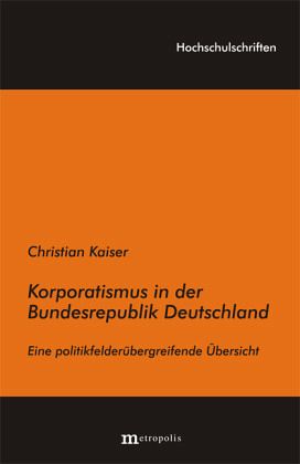 Korporatismus in der Bundesrepublik Deutschland