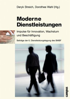 Cover Moderne Dienstleistungen