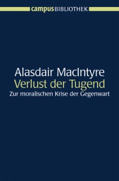 Der Verlust der Tugend - MacIntyre, Alasdair