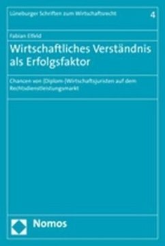 Wirtschaftliches Verständnis als Erfolgsfaktor - Elfeld, Fabian