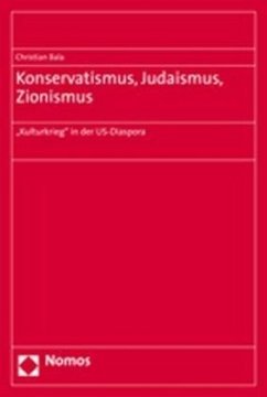 Konservatismus, Judaismus, Zionismus - Bala, Christian