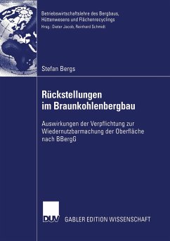 Rückstellungen im Braunkohlenbergbau - Bergs, Stefan