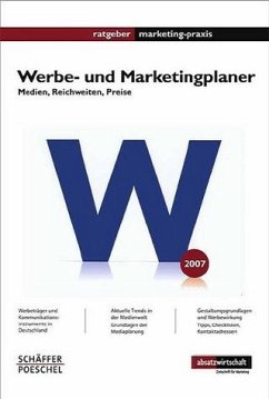 Cover Werbe- und Marketingplaner 2007: Medien, Reichweiten, Preise ratgeber marketing-praxis