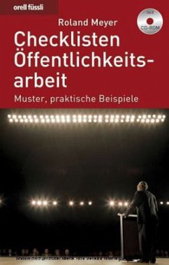 Checklisten Öffentlichkeitsarbeit, m. CD-ROM - Meyer, Roland