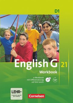 English G 21. Ausgabe D 1. Workbook mit CD-ROM (e-Workbook) und Audio Online - Seidl, Jennifer