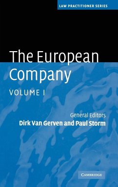 The European Company - Van Gerven, Dirk / Storm, Paul (eds.)