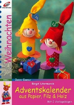 Adventskalender aus Papier, Filz & Holz - Utermarck, Birgit