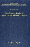 Das "Sprache"-Kapitel in August Ludwig Schlözers "Nestor''" und die Grundlegung der historisch-vergleichenden Methode für die slavische Sprachwissenschaft