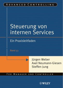 Steuerung interner Servicebereiche - Weber, Jürgen; Neumann-Giesen, Axel; Jung, Steffen