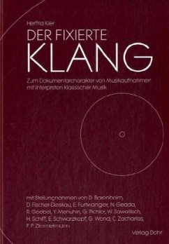 Cover Der fixierte Klang