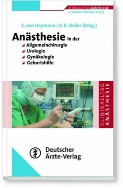 Anästhesie in der Allgemeinchirurgie, Urologie, Gynäkologie und Geburtshilfe - Schirmer, Uwe (Hrsg.)