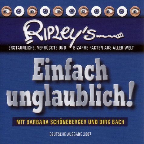 Ripley's einfach unglaublich, 1 Audio-CD