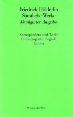Korrespondenz und Werke, Chronologisch-integrale Edition / Sämtliche Werke Frankfurter Ausgabe, Ln Bd.20 - Hölderlin, Friedrich