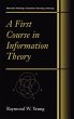 A First Course in Information Theory - Bild 1