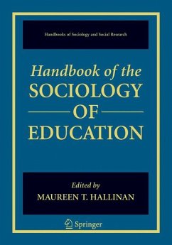 Handbook of the Sociology of Education - Hallinan, Maureen T. (ed.)