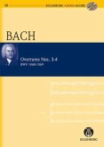 Ouvertüre (Suite) Nr.3 D-Dur BWV 1068 und Nr.4 D-Dur BWV 1069, Studienpartitur u. Audio-CD
