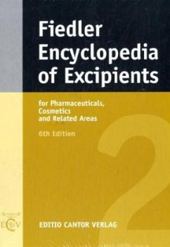 Fiedler Encyclopedia of Excipients for Pharmaceuticals, Cosmetics and Related Areas, 2 Vols. - Fiedler, Herbert P.