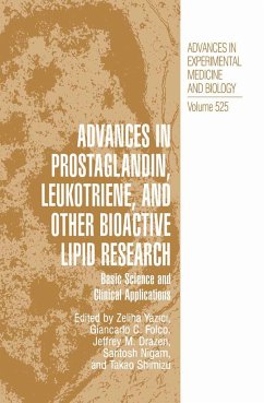 Advances in Prostaglandin, Leukotriene, and other Bioactive Lipid Research - Yazici, Zeliha / Folco, Giancarlo C. / Drazen, Jeffery M. / Nigam, Santosh / Shimizu, Takao (Hgg.)