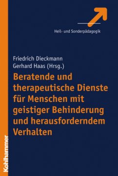 Cover Beratende und therapeutische Dienste für Menschen mit geistiger Behinderung und herausforderndem Verhalten