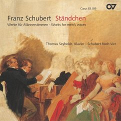 Ständchen-Werke Für Männerstimmen - Schubert Hoch Vier Männerquartett/Schnei