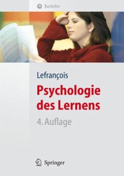 Psychologie des Lernens - Lefrancois, Guy R.