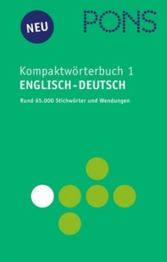 PONS Kompaktwörterbuch Englisch-Deutsch