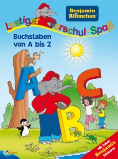 Cover Benjamin Blümchen, Buchstaben von A bis Z