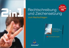 Cover Rechtschreibung und Zeichensetzung / 2in1 zum Nachschlagen