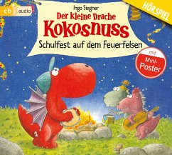 Schulfest auf dem Feuerfelsen / Die Abenteuer des kleinen Drachen Kokosnuss Bd.5, Audio-CD - Siegner, Ingo