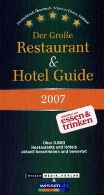 Cover Der Große Restaurant & Hotel Guide 2007