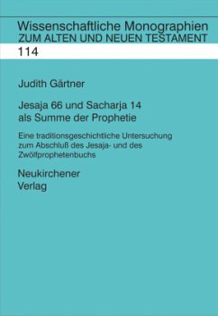 Cover Jesaja 66 und Sacharja 14 als Summe der Prophetie