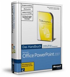 Microsoft Office PowerPoint 2007 - Das Handbuch, m. CD-ROM - Schiecke, Dieter / Bork, Pia / Pfeifer, Eckehard