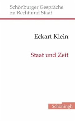 Staat und Zeit - Klein, Eckart