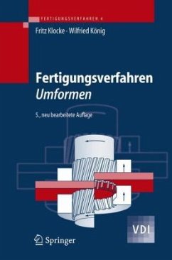 Umformen / Fertigungsverfahren Bd.4 - Klocke, Fritz;König, Wilfried