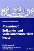 Nachgefragt: Erdkunde- und Sozialkundeunterricht heute