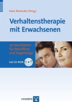Verhaltenstherapie mit Erwachsenen, m. 1 CD-ROM - Reinecker, Hans (Hrsg.)