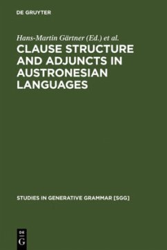 Clause Structure and Adjuncts in Austronesian Languages - Gärtner, Hans M / Law, Paul / Sabel, Joachim (Hgg.)