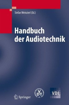 Handbuch der Audiotechnik - Weinzierl, Stefan (Hrsg.)