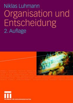 Cover Organisation und Entscheidung