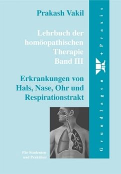 Lehrbuch der homöopathischen Therapie Bd.3 - Vakil, Prakash Lehrbuch der homöopathischen Therapie Bd.3 - Vakil, Prakash