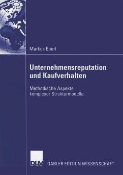 Unternehmensreputation und Kaufverhalten - Eberl, Markus