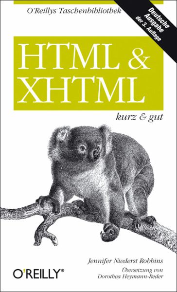 HTML XHTML - kurz gut HTML XHTML - kurz gut