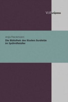 Cover Die Bibliothek des Klosters Bursfelde im Spätmittelalter